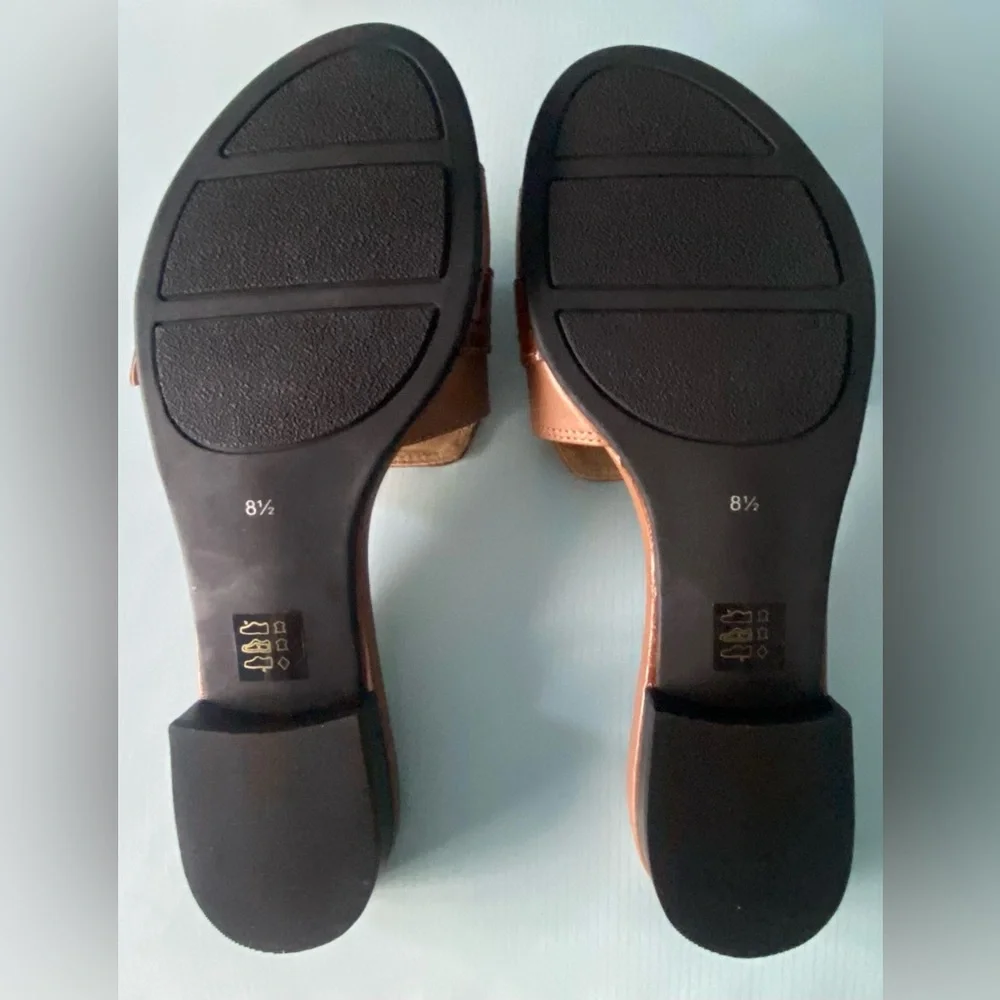 NWT..WOMENS MARC JOSEPH LEATHER SLIDE SANDALS - Picture 13 of 13